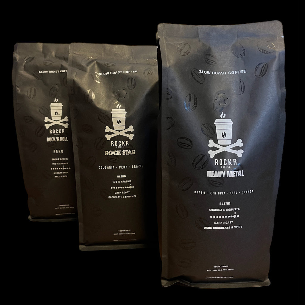 ROCKR coffee 3 smaken combi pack 1000 gram